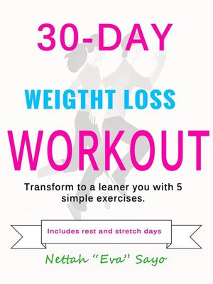 cover image of 30-Day Weight Loss Workout